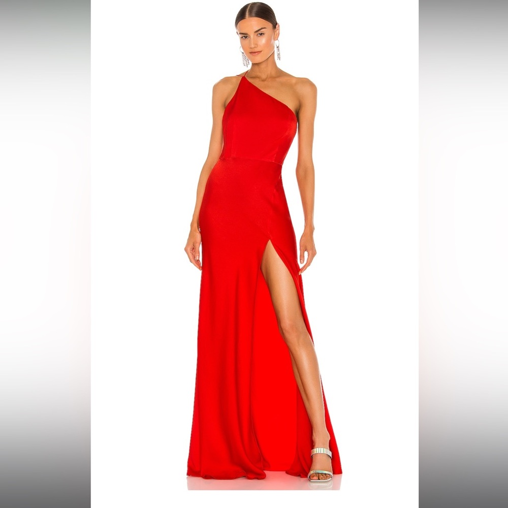 Cherry red dress